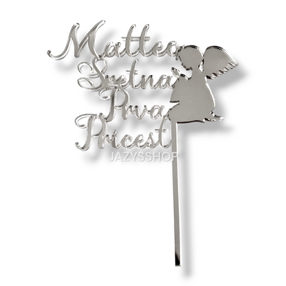Individueller Caketopper Sretna Prva Pricest