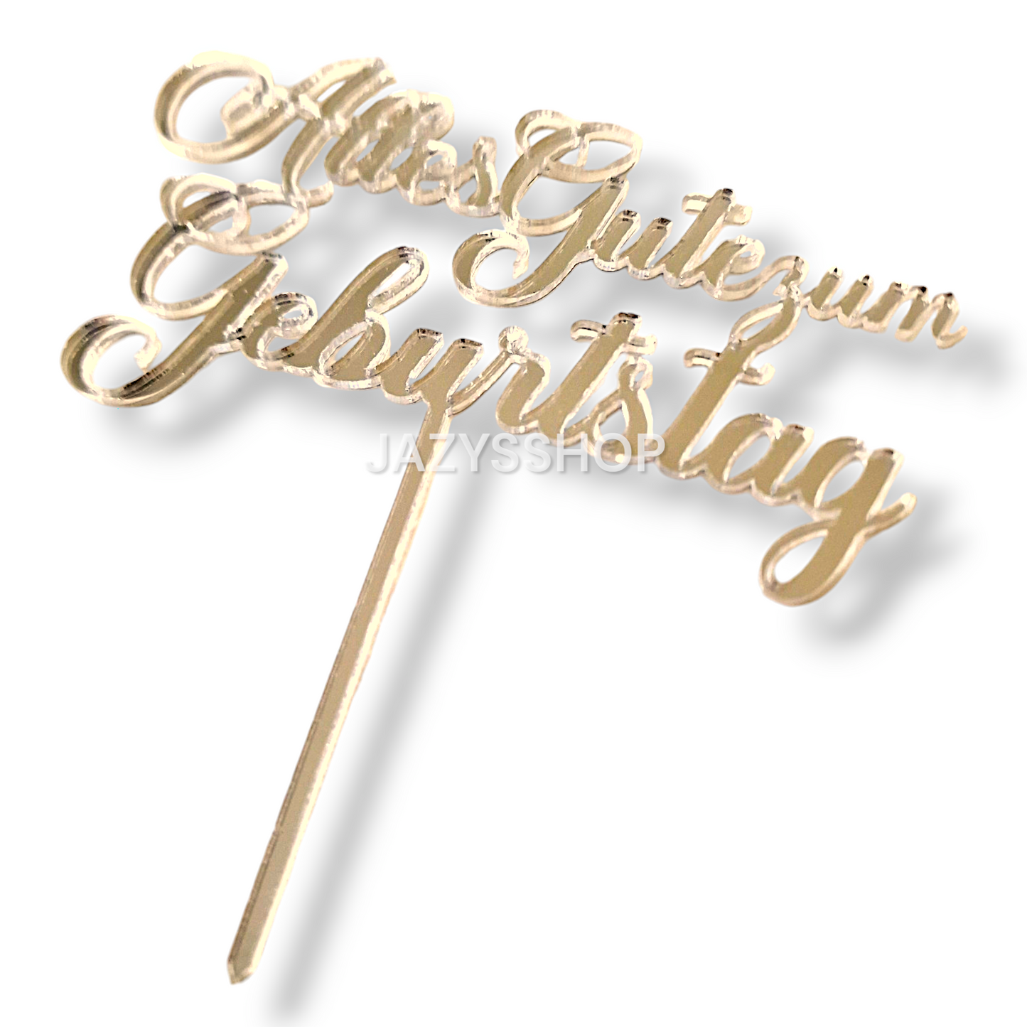 Acryltopper "Alles Gute zum Geburtstag"