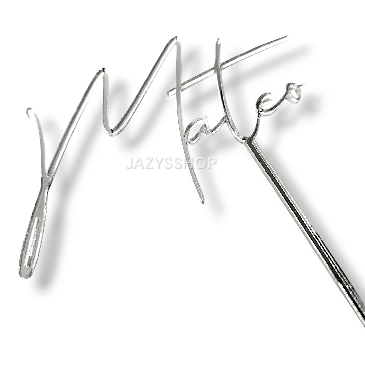 Individueller Namens-Caketopper "Mateo Extrafine""