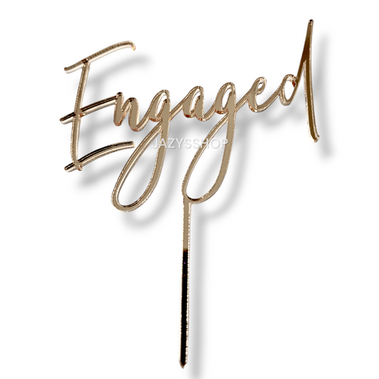 Acryltopper Engaged Modern