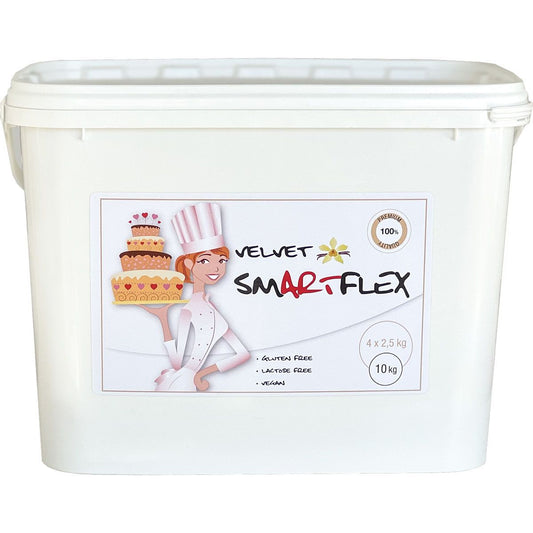 Smartflex Rollfondant - Velvet Weiss 10kg