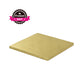 Cake Drum Eckig Gold 30cm