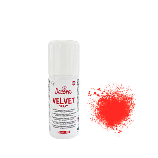 Decora Velvet Spray - Rot 100ml