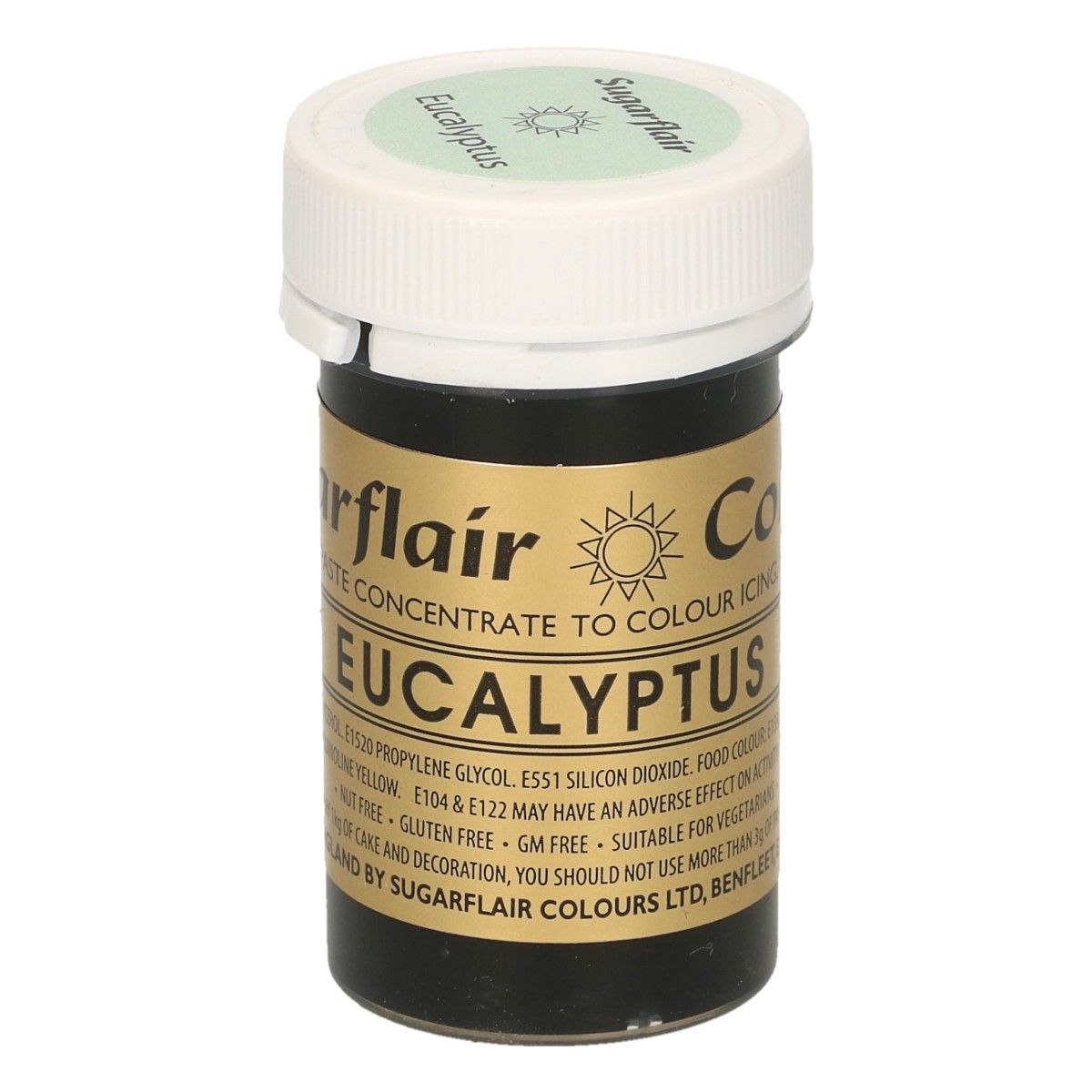 Sugarflair Pastenfarbe - EUCALYPTUS 25 gr.