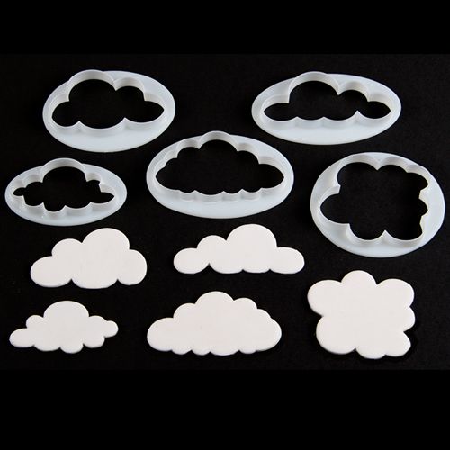 FMM Fluffy Clouds/Wolken Ausstecher Set/5 Stk.