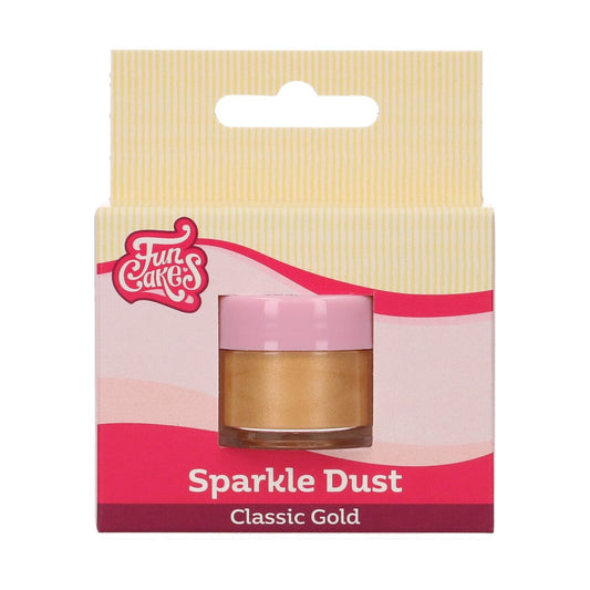 Funcakes Sparkle Dust - Classic Gold 2,5gr.