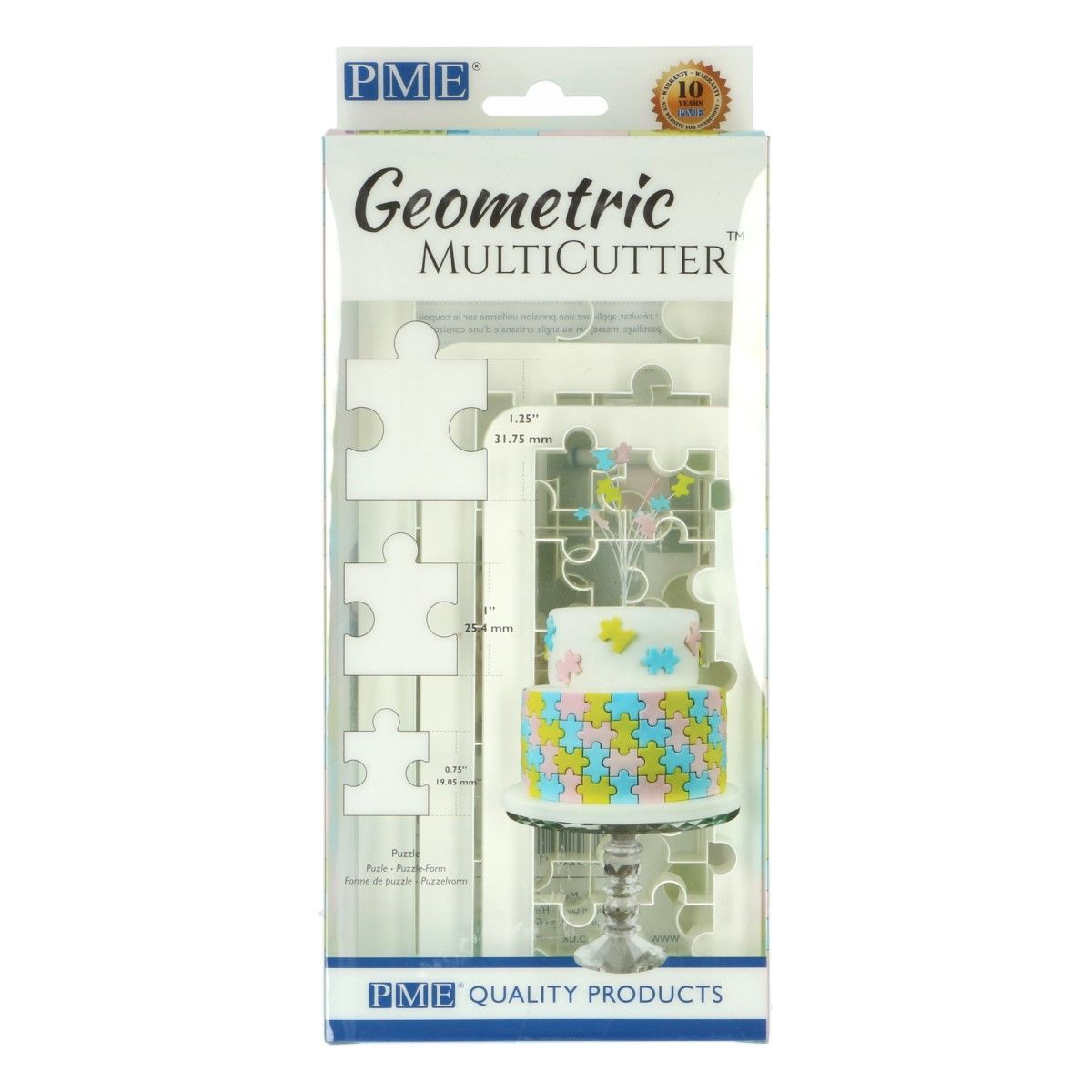 PME Geometric Multicutter Puzzle Set 3Stk.