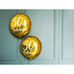 Folienballon 30 Gold 45cm