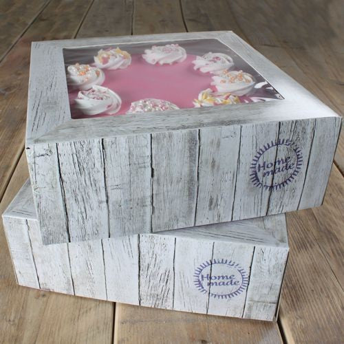 Funcakes Tortenbox Pure 21x21x9cm/2 Stk.