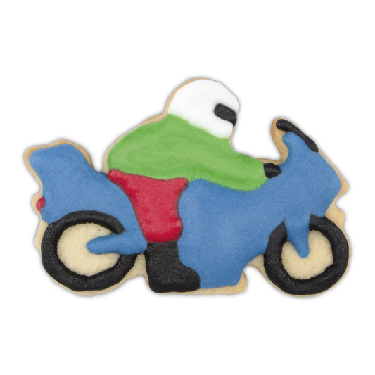 Keksausstecher - Motorrad mit Fahrer 6 cm