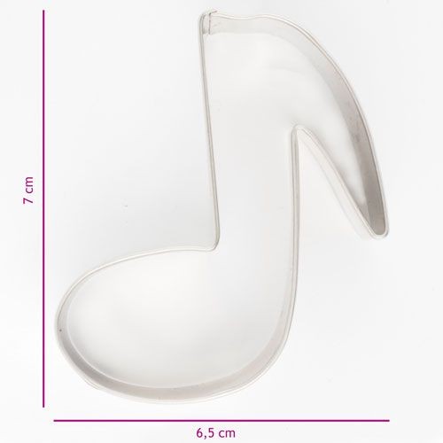 Keksausstecher - Musiknote 7 cm