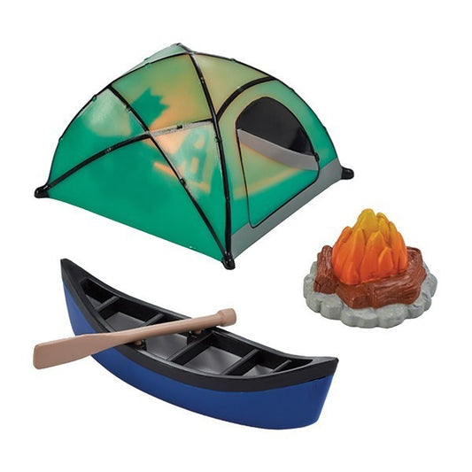 Cake Topper - Camping Set mit Beleuchtung