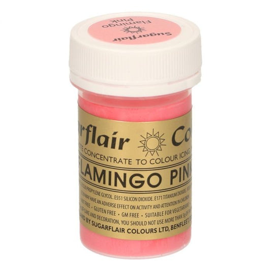 Sugarflair Pastenfarbe - FLAMINGO PINK 25 gr.