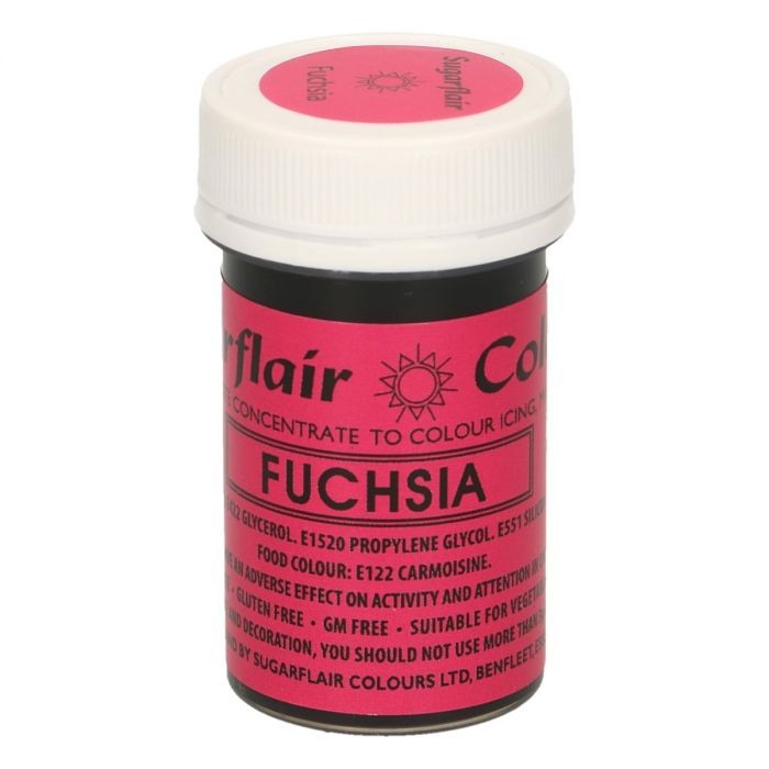 Sugarflair Pastenfarbe - FUCHSIA