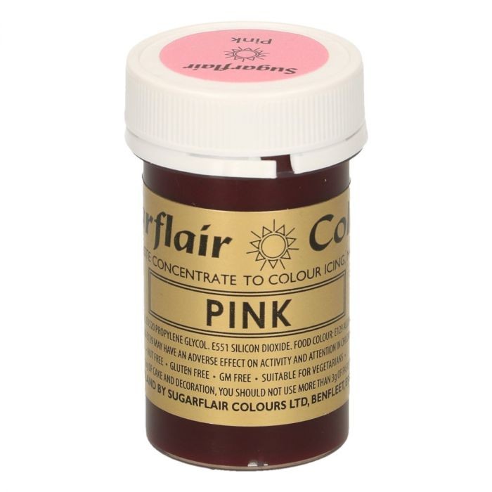 Sugarflair Pastenfarbe - PINK 25 gr.