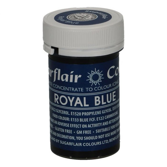 Sugarflair Pastenfarbe - ROYAL BLUE 25 gr.