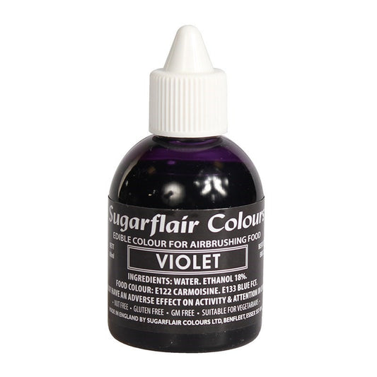 Sugarflair Airbrush Farbe - Violett 60 ml