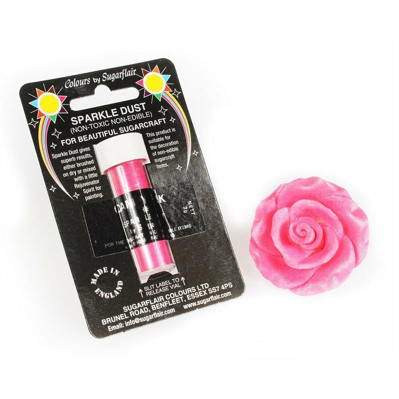 Sugarflair Sparkle Dust - Candy Pink 2gr.